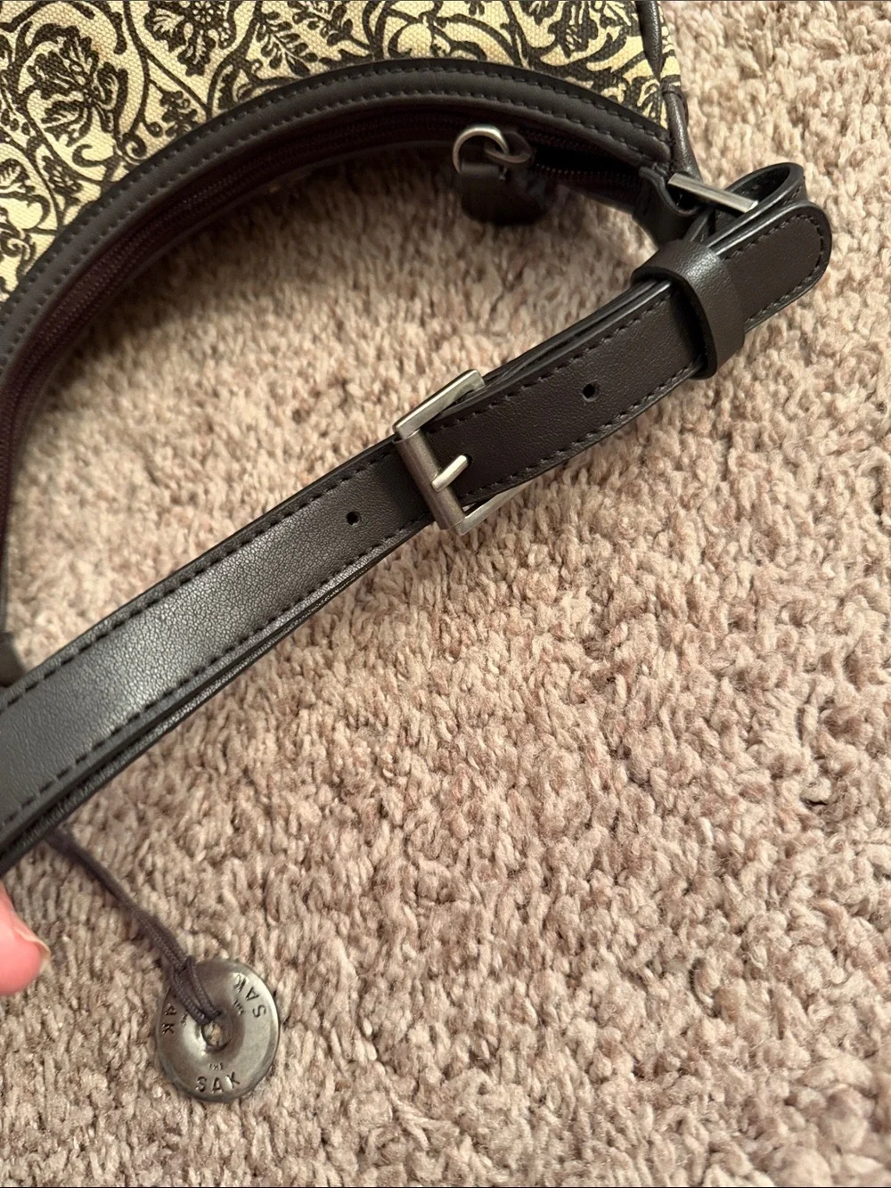 The Sak Y2K crescent style hobo bag